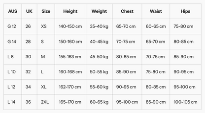 Size Guide